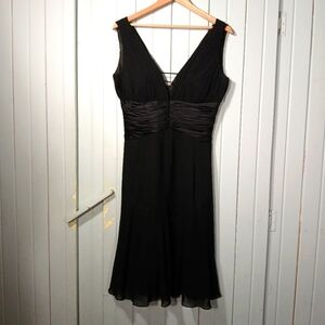 gilar new york silk cocktail dress